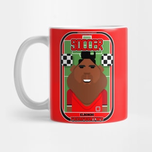 Soccer/Football Red and Black - Elrondo Fourfourtwo - Red and Black Hayes version Mug
